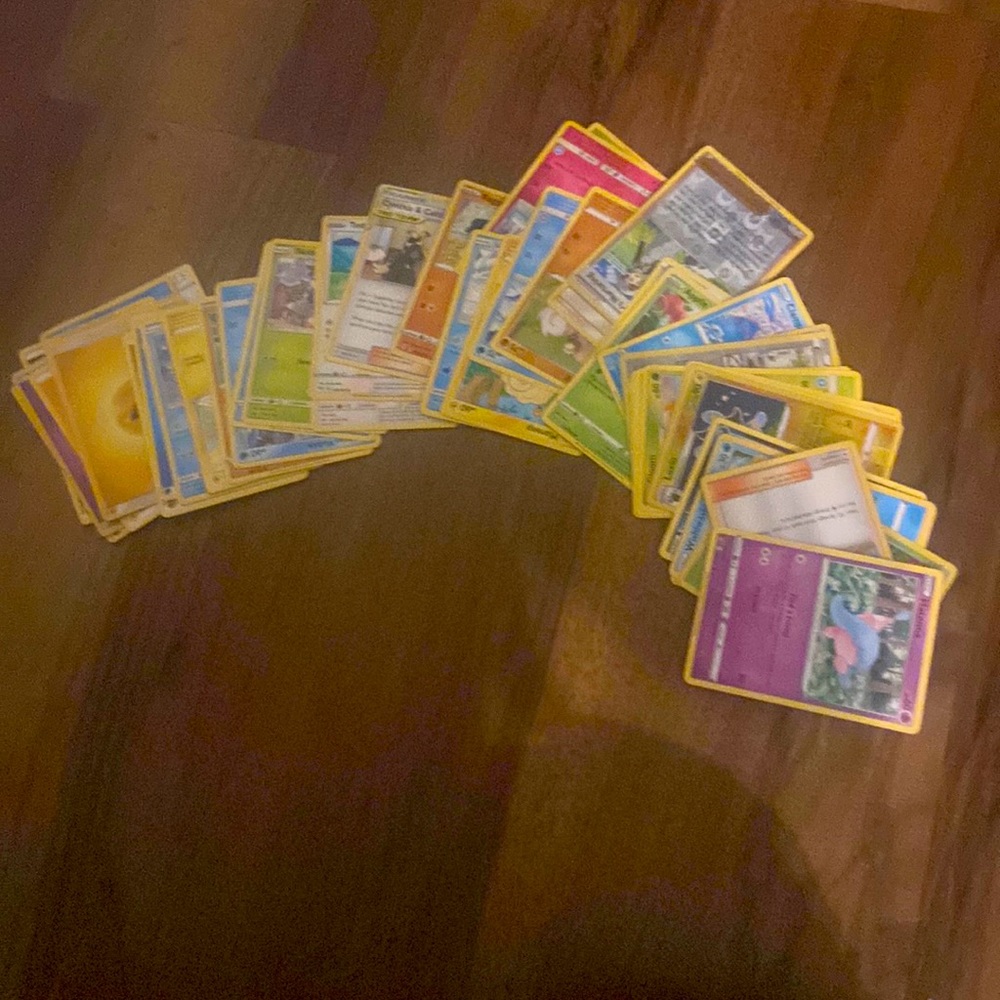 34 Pokémon cards be condition